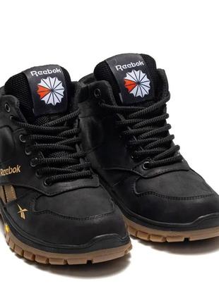 Підліткові зимові шкіряні черевики reebok
