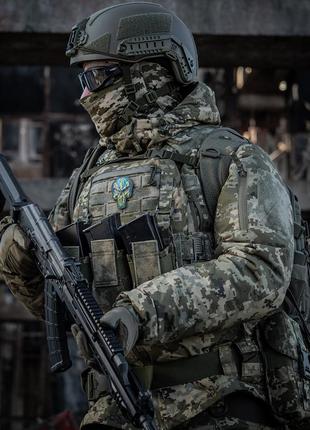 M-tac нашивка punisher тризуб