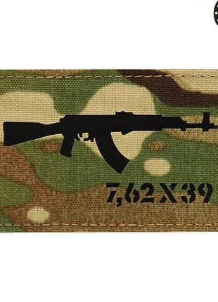 M-tac нашивка akm 7,62х39 laser cut multicam/black