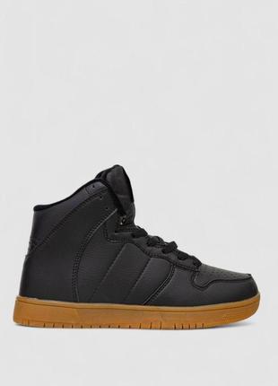 Кроссовки мужские зимние на флисе, цвет черно-бежевый, 248rh1050-7