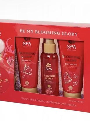 Набор подарочный для ухода spa exclusives blooming glory