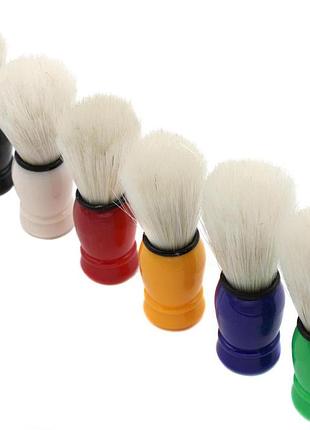 Помазок для бритья цветной евро мост