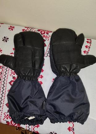 Супер состояние.перчатки зимние тактические, трехпалi unger размер xl.