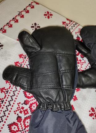 Супер состояние.перчатки зимние тактические, трехпалi unger размер xl.