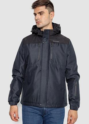 Куртка чоловіча демісезонна, колір темно-синій, 214r22013 m, m, 46