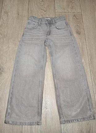 Джинсы zara для девочки 7 лет