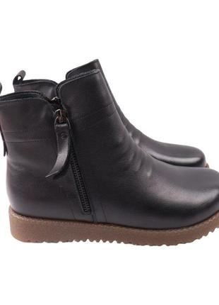 Ботинки женские renzoni черные натуральная кожа, 38