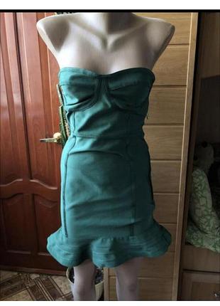 Бандажное платье