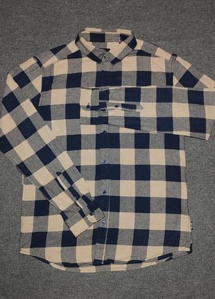 Рубашка only&sons <unk> l <unk> синий/персиковый <unk> оригинал