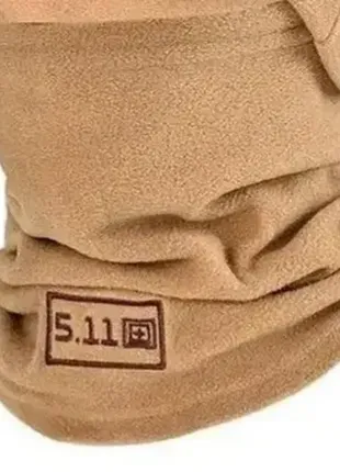 Тактичний флісовий бафф бафік труба шарф хомут баф 5.11 29*24 см
