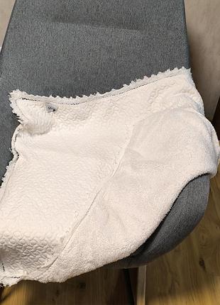 Плед дитячий білий