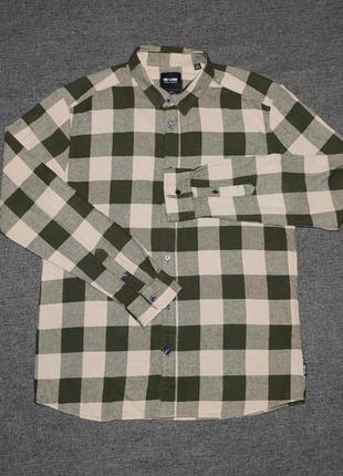 Рубашка only&sons <unk> xl <unk> бежевый/зеленый <unk> оригинал
