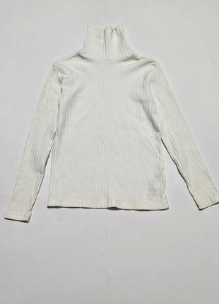 Гольф, лонгслів, водолазка в рубчик zara