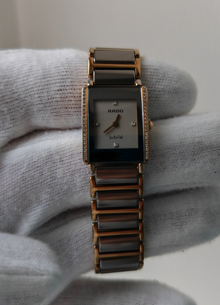 Жіночий годинник rado diastar jubile diamonds ceramic
