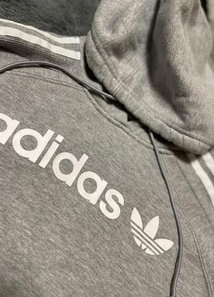 Худи, спортивная кофта adidas, укороченный xs6 фото