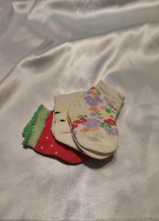 Комплект носков для новорожденных