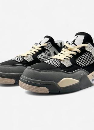 Jordan 4 off white black4 фото