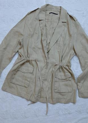 Летний пиджак 100% лён