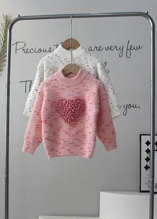 Теплий  светрик  для дівчинки