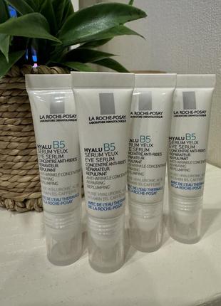 Сыворотка для кожи вокруг глаз против отеков и морщин la roche posay