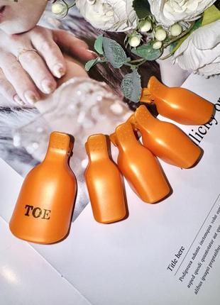 Разные цвета набор 5 шт зажимы для ногтей клипсы снятие гель лака probeauty