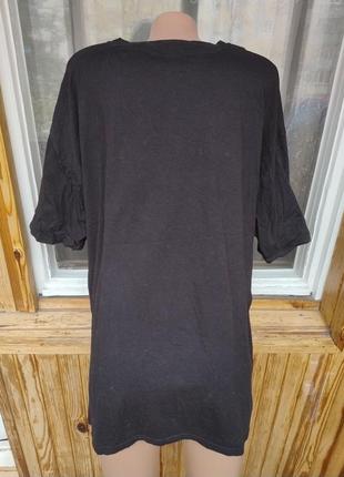 Крутяцкая хлопковая футболка с принтом "котик-колдов"6 фото