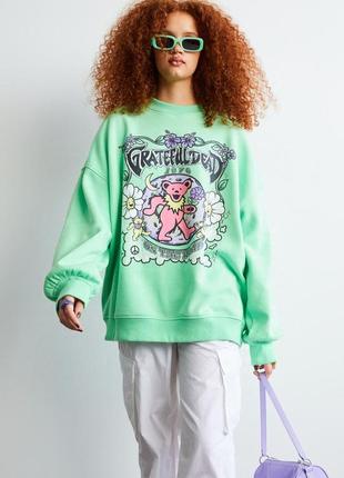 Красивий світшот з утепленням від h&m💚💚