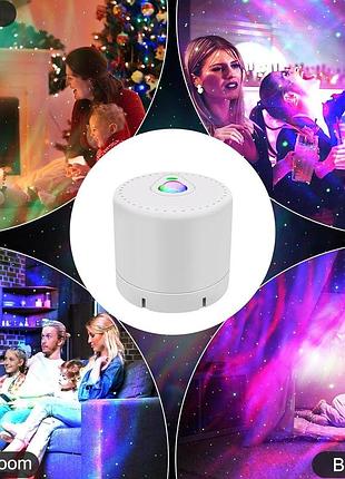 Светодиодный проектор звездного неба, проектор галактики с дистанционным управлением,...