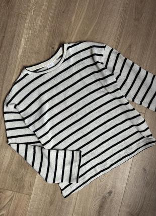Лонг в полоску zara