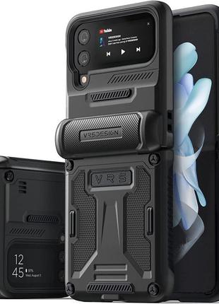 Чохол для телефону vrs design terra guard active для galaxy z flip 4 5g matte black