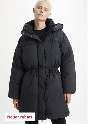 Levi’s xl bubble puffer оригінал пуховик теплий зимове пальто