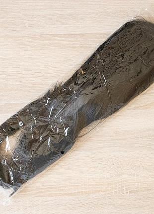 Парик ровный длинный 80см (черный)