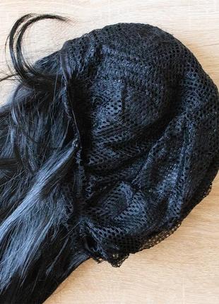 Парик ровный длинный 80см (черный)