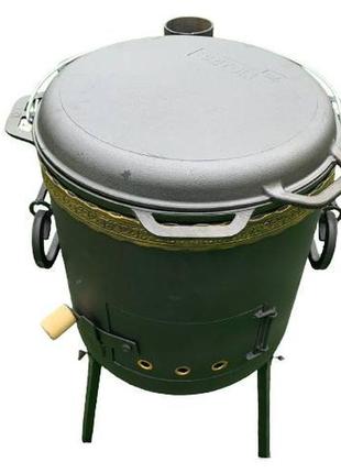 Набір казан чавунний brizoll 12 л (1674130594)