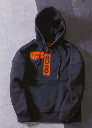 Худи hugo boss утепленная модель.
