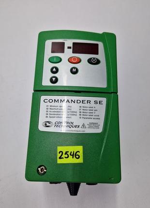 Частотний перетворювач control techniques commander se 0.75квт 220в