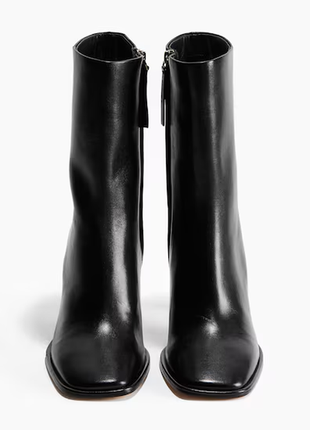 Кожаные ботильоны h&m premium selection 1248662001