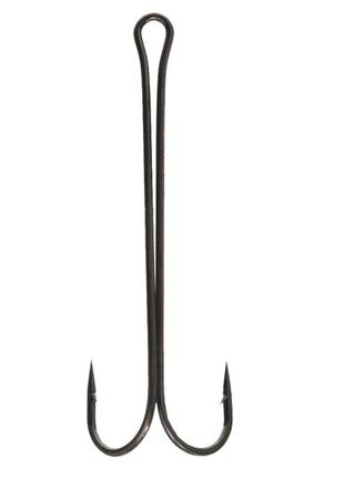 Крючки двойники flagman double hook long ss 3шт. №2/0