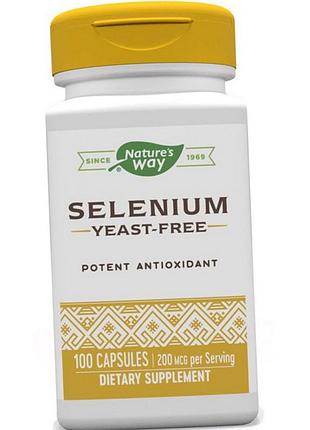 Селен nature's way selenium 200 mcg 100 caps 4