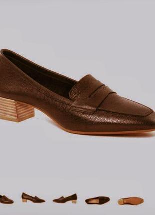 Туфли классические лоферы мокасины