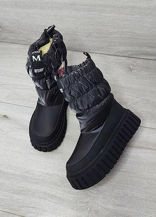 Зимние теплые сапожки для девочки