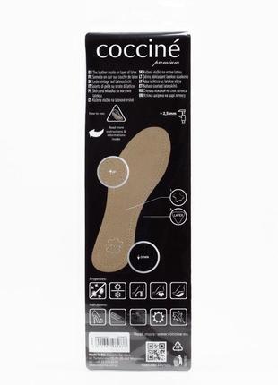 Устілка аксессуары для обуви coccine 665/52 шкіряна