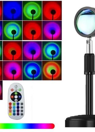 Лампа для дома sunset floor lamp sunset lamp rainbow modern lamp living room bedroom home new2 фото