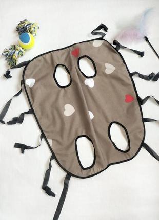 Післяопераційна попона №3 сердечка 46 см\52 см