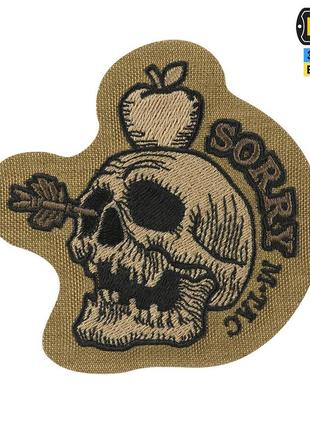 M-tac нашивка sorry (вышивка) coyote