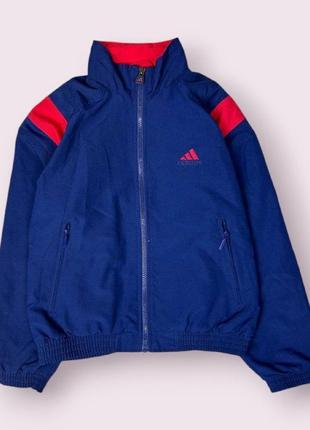 Мужская олимпийка adidas синяя размер м (46)