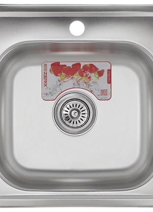 Мийка кухонна zerix z4848-06-160d (zm0558)
