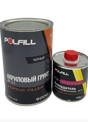 Polfill ґрунт акриловий polfill 5:1 eco 0.75l чорний +зат.0,15l