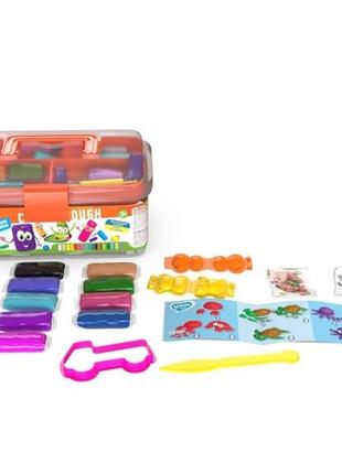 Набор для творчества с тестом "16 colors box" тм lovin 41186 в пластиковом боксе