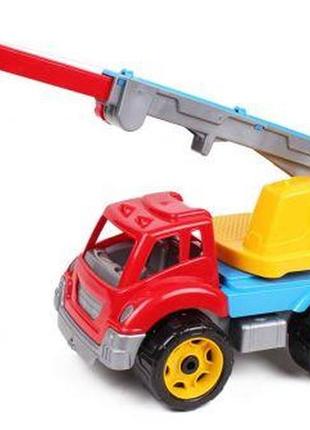 Іграшка "автокран" (червоний)